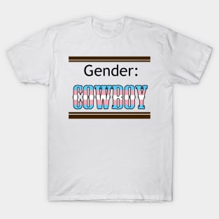 Gender: COWBOY - Trans Colors T-Shirt